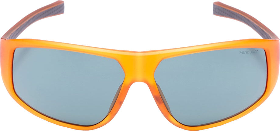 Formel Sonnenbrille Unisex rechteckige Katze.4 Orange Grau