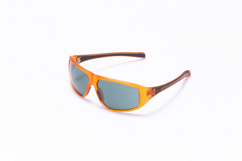 Formel Sonnenbrille Unisex rechteckige Katze.4 Orange Grau