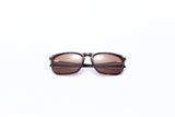 Formel Sonnenbrille Unisex rechteckige Katze.4 braun