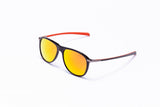 Formel Sonnenbrille Unisex um Katze.4 Schwarz Orange