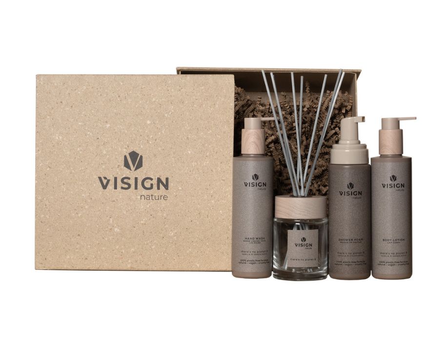 Visign Nature Giftbox doft ingen planet b