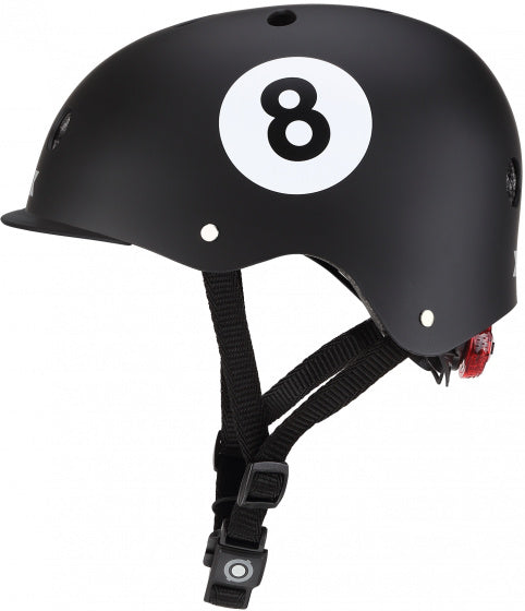 Globber Lights Helm Schwarz Größe 48-53 cm