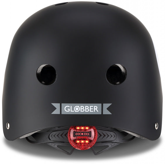 Globber Lights Helm Schwarz Größe 48-53 cm