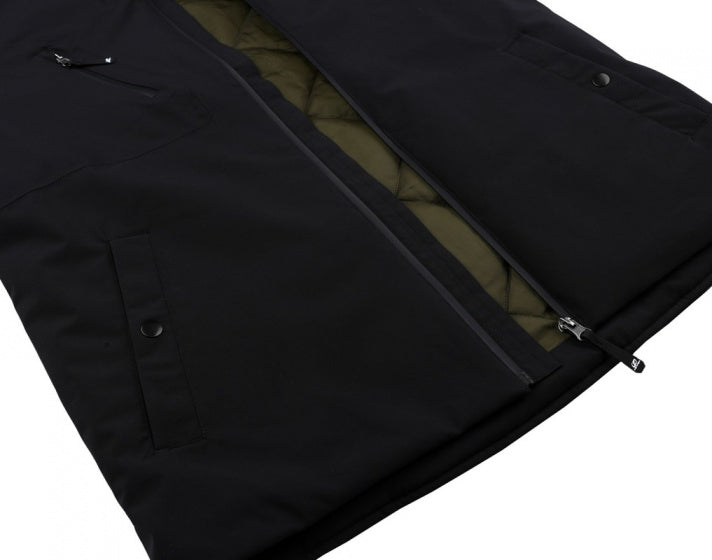 Hannah Outdoorjas Derk Herren Polyester -Anthrazitgröße xxl