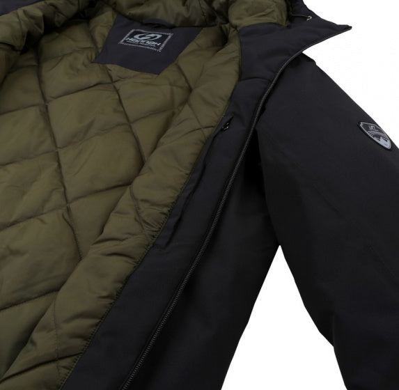Hannah Outdoorjas Derk Herren Polyester -Anthrazitgröße xxl