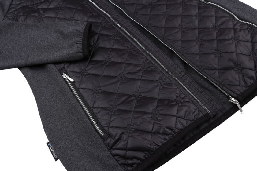 Hannah Outdoorvest Elsa Damen Polyester dunkelgrau Größe 36