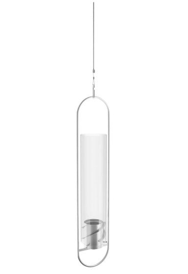 Höfats Spin 90 Atmosphäre Laternen hängen 120 cm Edelstahl Silber