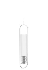 Höfats Spin 90 Atmosphäre Laternen hängen 120 cm Edelstahl Silber