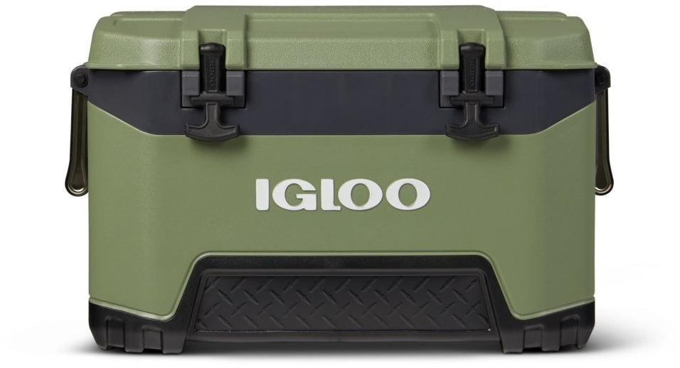 Iglu 52 Cool Box für Bau 49 Liter Armeegrün schwarz