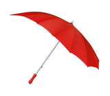 Falcone Regenschirm Herz -verdrängte 110 cm Polyesterrot