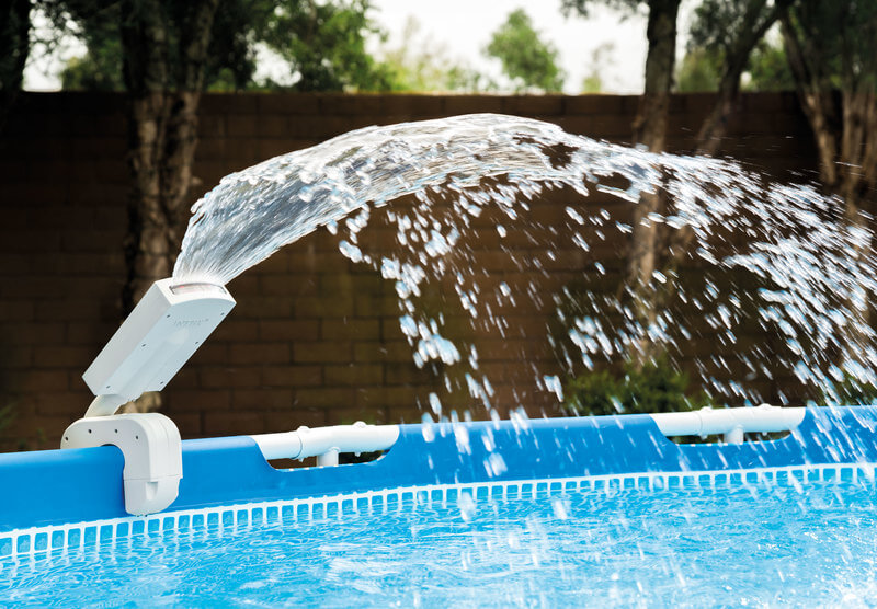 Pulvérisateur à la piscine à LED Intex