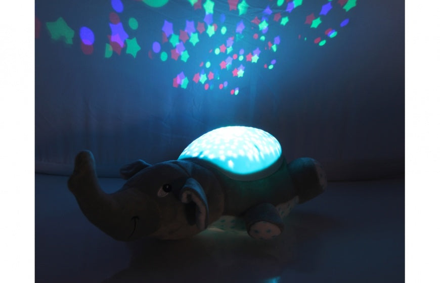 Jamara Dreamy Elephant Night Lampe 32 cm graublau