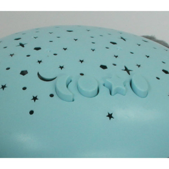 Jamara Dreamy Elephant Night Lampe 32 cm graublau