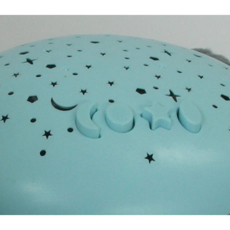 Jamara Dreamy Elephant Night Lampe 32 cm graublau