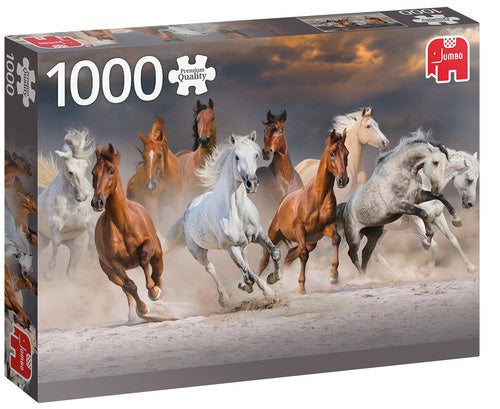 Jumbo -Wüstenpferde Puzzle 1000 Stücke