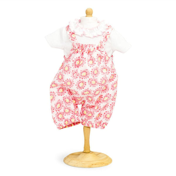 Jumpsuit blomster 47-53 cm