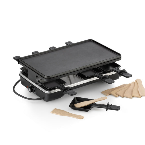 Kela Geneva Gourmet Raclette 8 Menschen schwarz