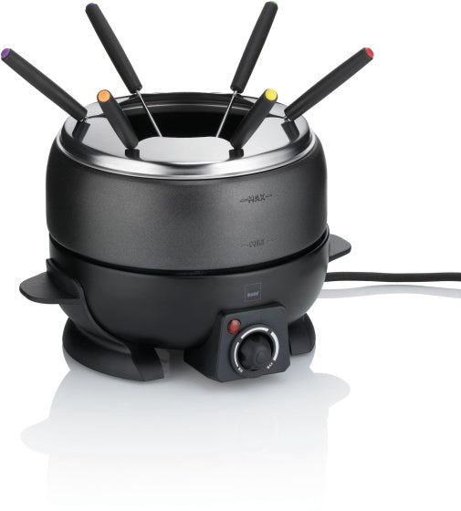 Kela Simplon Electric Fondues Set 6 Personen 1,7L Schwarz