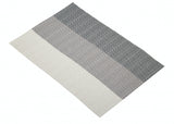 KitchenClet -Placemat 30 x 45 cm PVC Polyester weiß grau