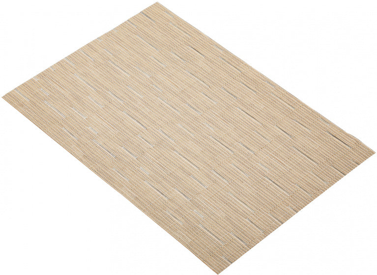 Kitchenccraft -Placemat -Mix 30 x 45 cm PVC Polyester Beige