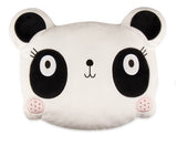 Zitronenbandkissen Junior 35 cm Polyester weiß gelb
