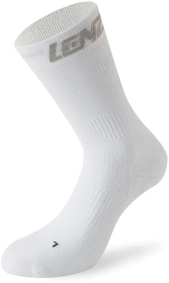 Lenz Socken Kompression 6.0 Mid Polyamid Weiß Größe 35-38