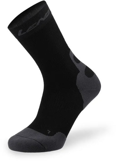 Lenz Socks Kompression 7.0 Merino Wolle Schwarz Größe 35-38
