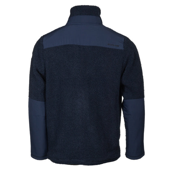 Life Line Artic Sherpa Fleece Jack Männer Blau Größe s