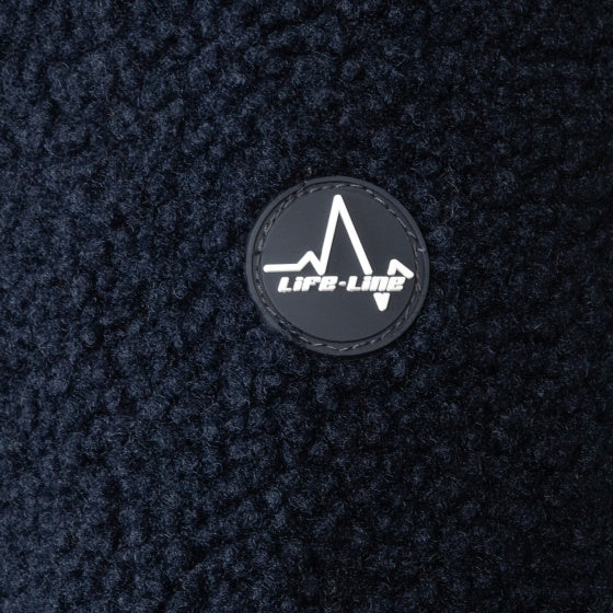 Lebenslinie Artic Sherpa Fleece Jack Männer Blau Größe 3xl