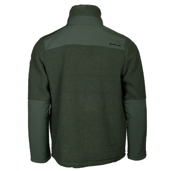 Lebenslinie Artic Sherpa Fleece Jack Männer Grün Größe xl