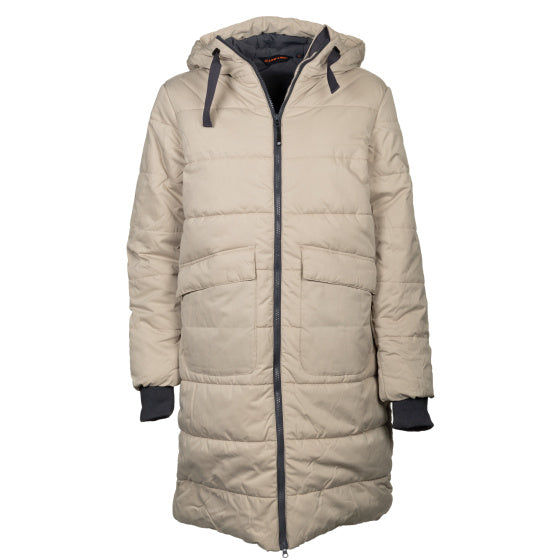 Life Line Howitt Fake Down Parka Ladies Beige Größe l