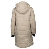 Life Line Howitt Fake Down Parka Ladies Beige Größe xl