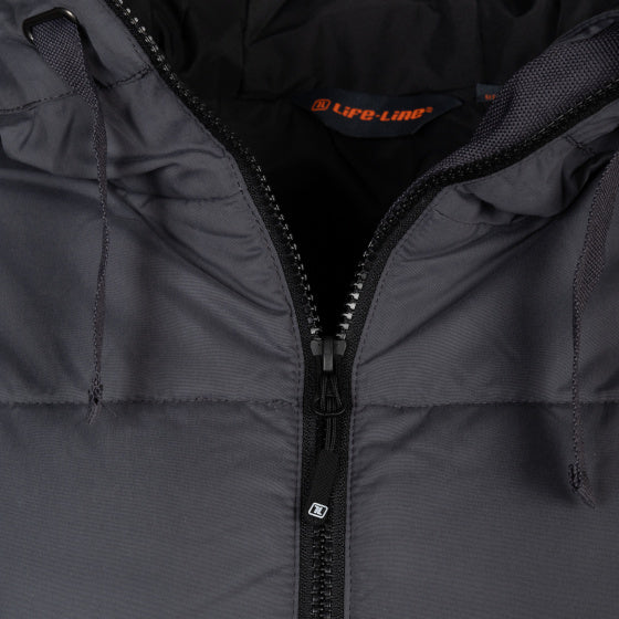 Life Line Howitt Fake Down Parka Ladies Grau Größe S