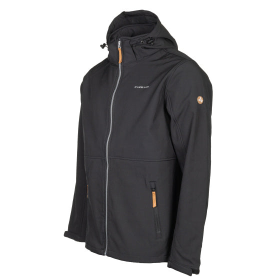 Lebenslinie Kasper Softshell Jacke Männer Schwarz Größe 3xl