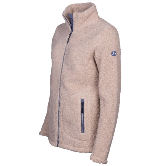 Lebenslinie Lorne Sherpa Fleecejas Ladies Beige Maat L.