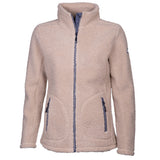 Lebenslinie Lorne Sherpa Fleecejas Ladies Beige Maat L.
