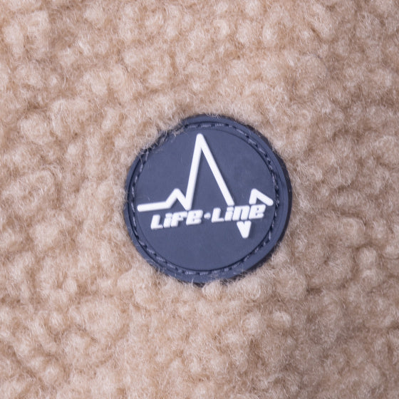 Lebenslinie Lorne Sherpa Fleecejas Ladies Beige Größe xxl