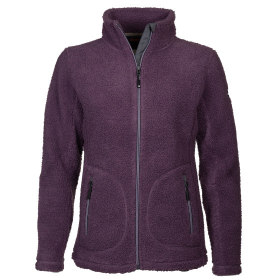 Lebenslinie Lorne Sherpa Fleecejas Damen lila Größe xxl