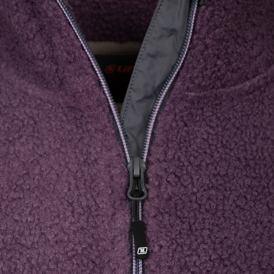 Lebenslinie Lorne Sherpa Fleecejas Damen lila Größe xxl