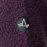 Lebenslinie Lorne Sherpa Fleecejas Ladies Purple Size L.