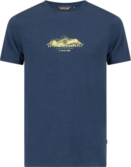Lebenslinie Philip T-Shirt Männer Blau Größe 3xl