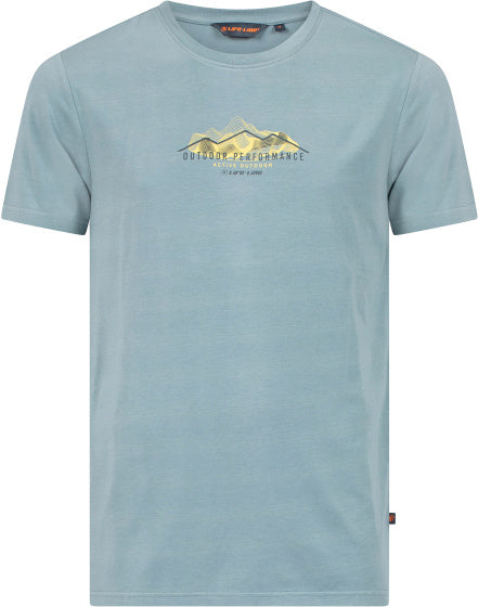 Lebenslinie Philip T-Shirt Männer blau grau Größe l
