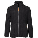 Lebenslinie Wendy Fleecevest Damen Schwarz Größe 4xl