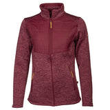 Lebenslinie Willemijn Fleecevest Damen Bordeaux Größe 3xl