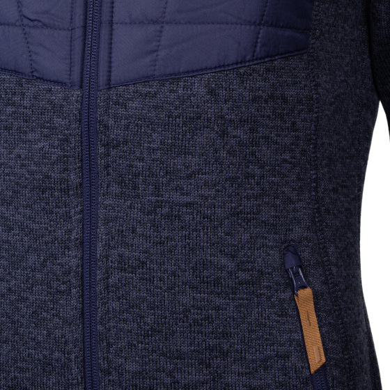 Lebenslinie Willemijn Fleecevest Damen dunkelblau Größe 3xl