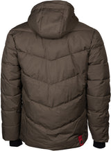 Maupiti Marck II gepolsterte Winterjacke Männer grau -Browngröße 3xl