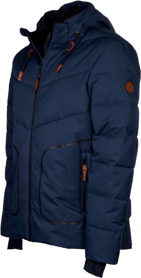 Maupiti Marck II gepolsterte Winterjacke Männer dunkelblau Größe l