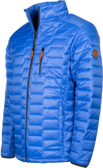 Maupiti Murdock II Mode gepolsterte Jacke Männer Blau Größe m