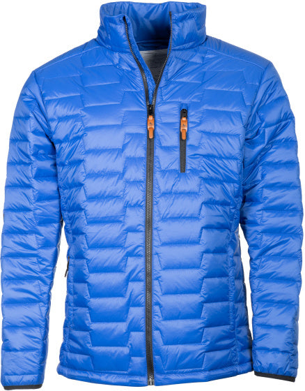 Maupiti Murdock II Mode gepolsterte Jacke Männer Blau Größe m