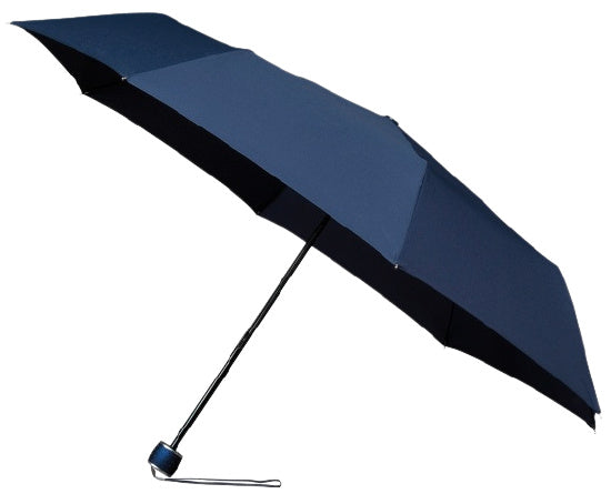 Minimax faltbarer Regenschirm mit Handöffnung Ø 100 cm blau